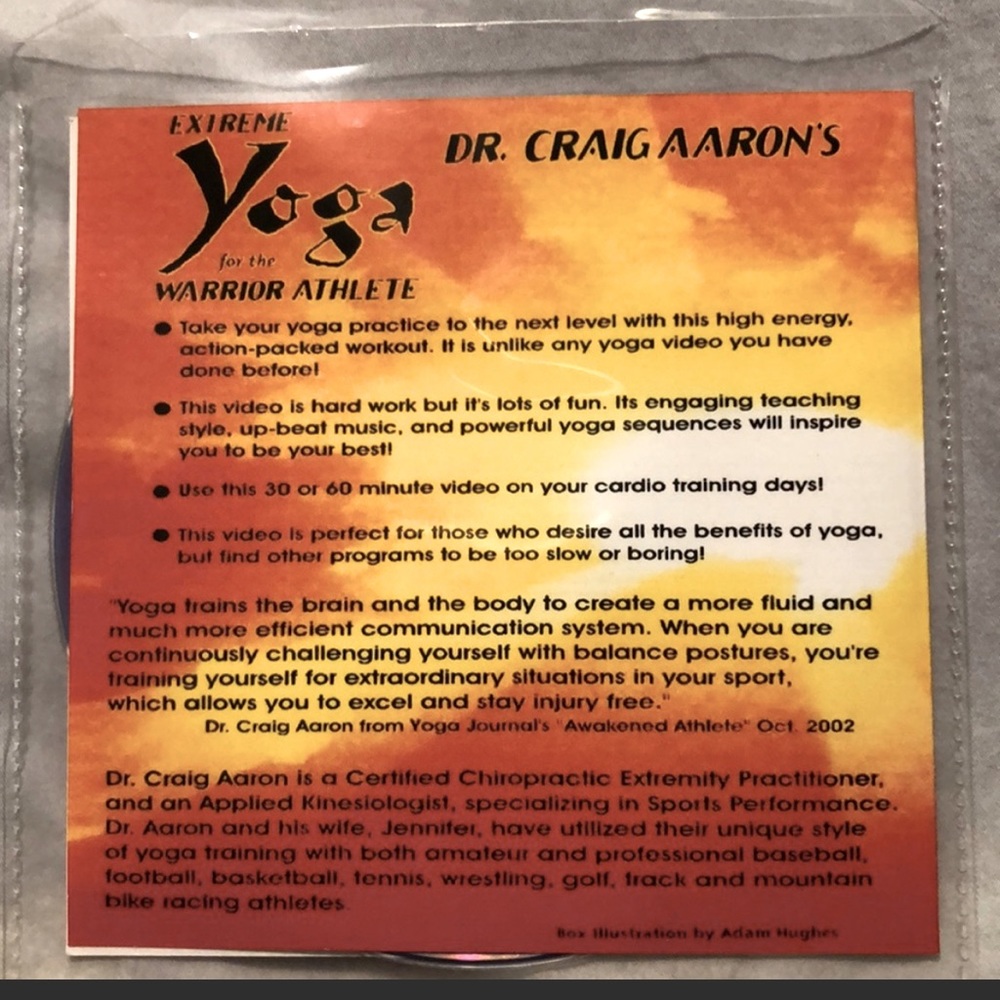 Dr. Aaron’s (Yoga-Doc) Extreme Yoga for the Warrior Athlete DVD